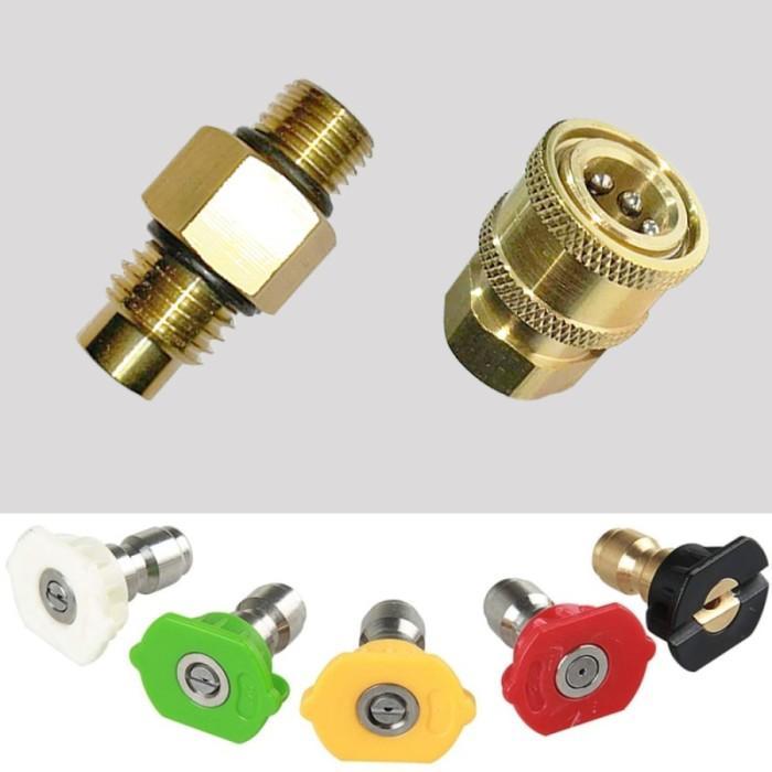 ADAPTER NEPEL KONEKTOR QUICK RELEASE GUN JET CLEANER ORION