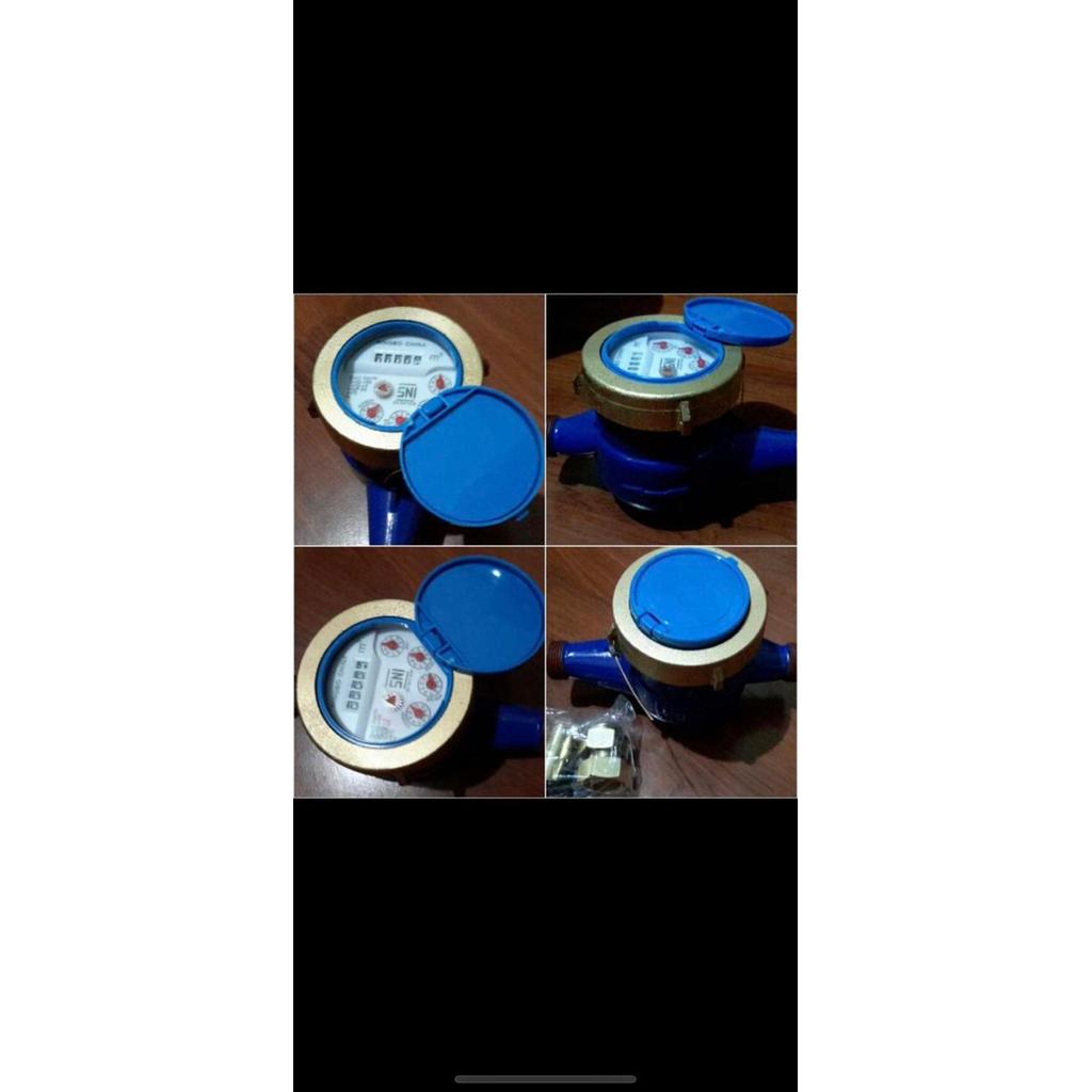 Meteran Air Amnb Asli Body Besi Full Amnb Ready Meteran Air