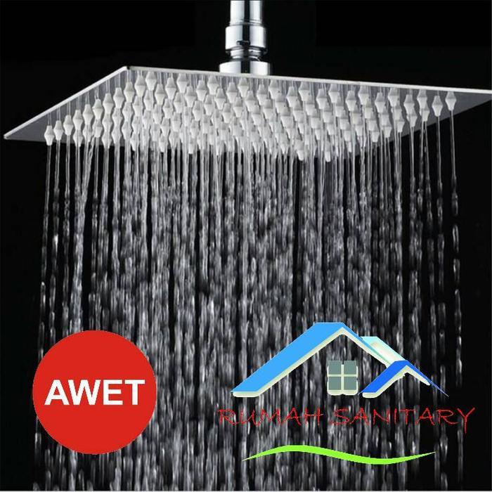 Grohe Sanitary - Wall Shower - Shower Mandi - Shower Tanam Stainless 8 Inch