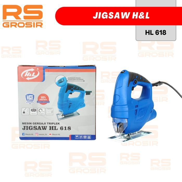Jigsaw Pro 618 H&L Mesin Potong Gergaji Triplek