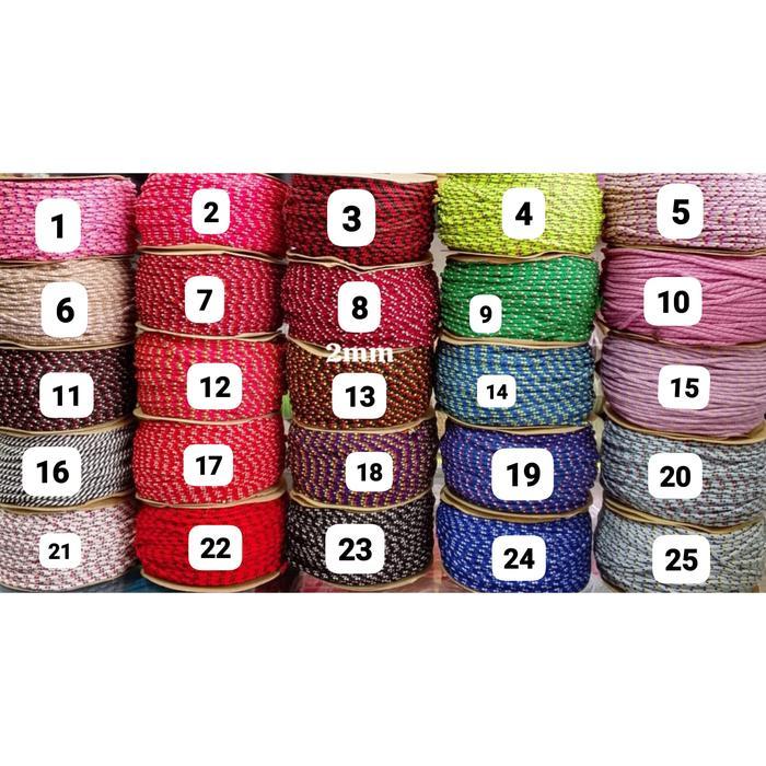 tali prusik 2mm Krusik Gunung Paracord