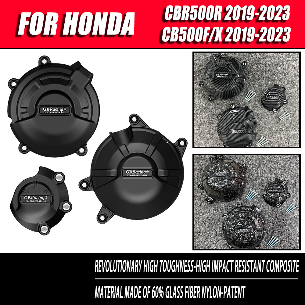 FOR HONDA CBR500R CB500F CB500X 2019 2020 2021 2022 2023 Engine Protective Cover CBR 500R CB 500F CB
