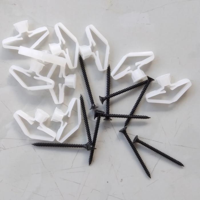 Promo Fisher Gypsum + Skrup 5cm Isi 10 Pcs / Fiser Fisher Gipsum + Sekrup