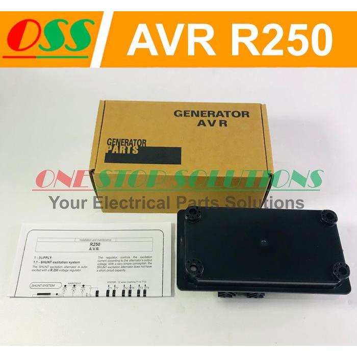 AVR GENERATOR AVR R250 GENSET
