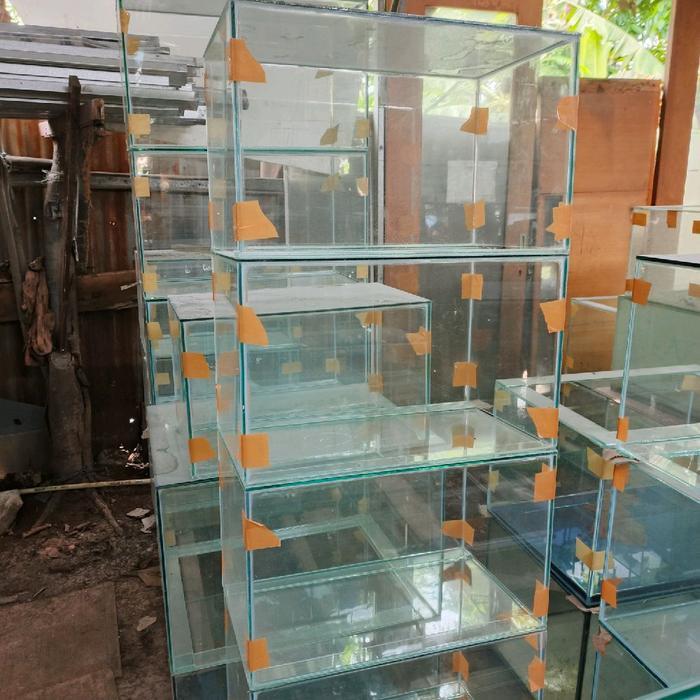 aquarium UK 60x30x35 kaca 5 mm