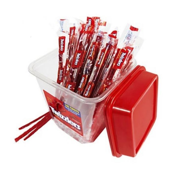 TWIZZLERS TWIST STRAWBERRY CANDY PERMEN STROBERI IMPORT USA