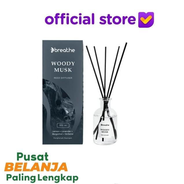 Breathe 100 Ml Reed Diffuser Woody Musk