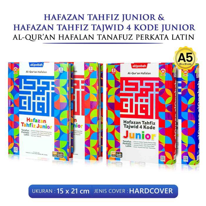 TERMURAH AlQuran Kecil Al Quran Hafalan Hafn Tahfiz Junior A5 Tanafus Perkata Latin HC Terjemah /
