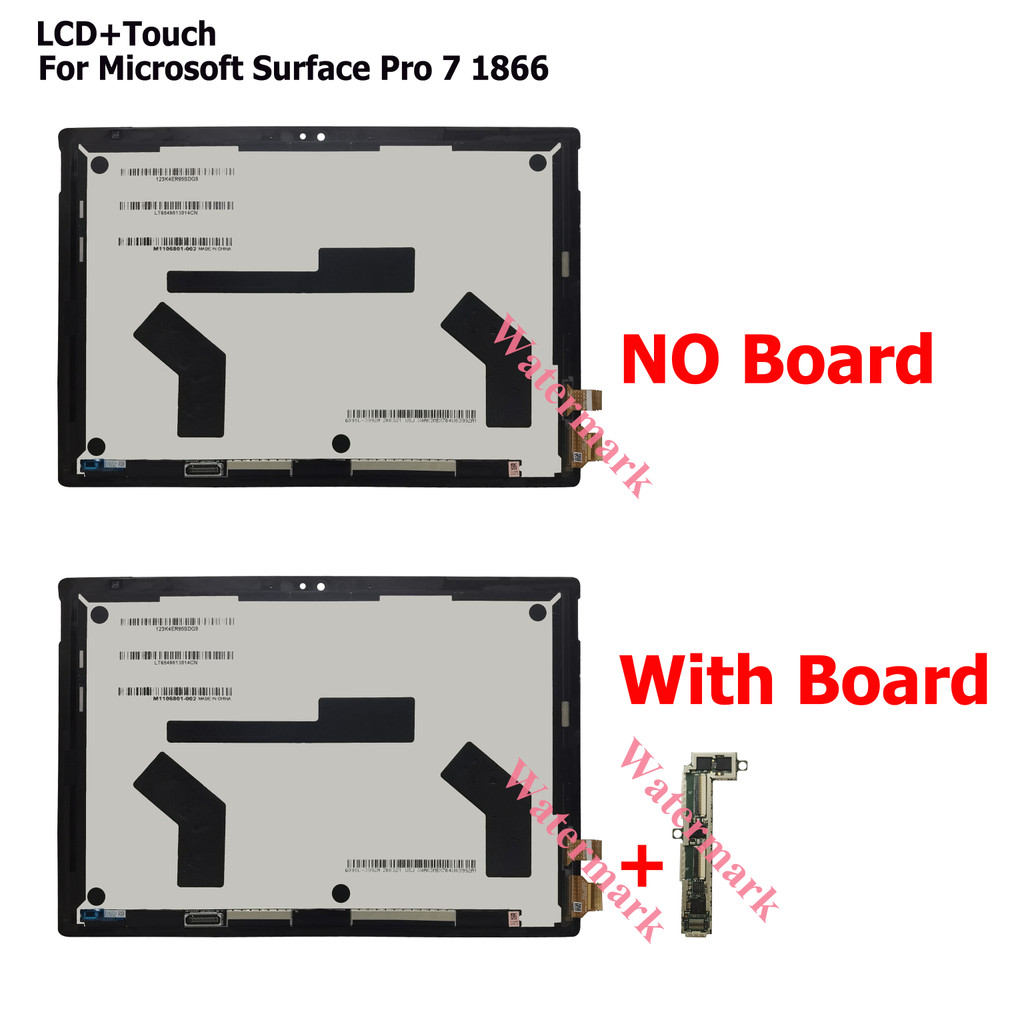 For Microsoft Surface Pro7 Pro 7 1866 Touch Screen LCD Pro 7 Plus 1960 1961 Pro7 Plus Pro7+ Tablet