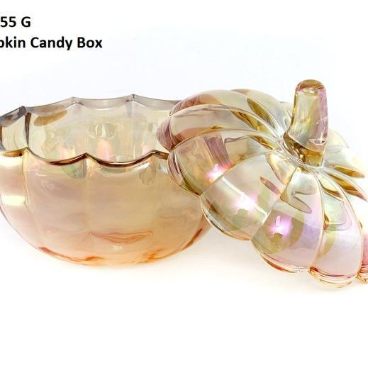 Stok Baru Pumpkin Candy Box SH0255-G (GOLD) TOPLES kristal buah labu VICENZA