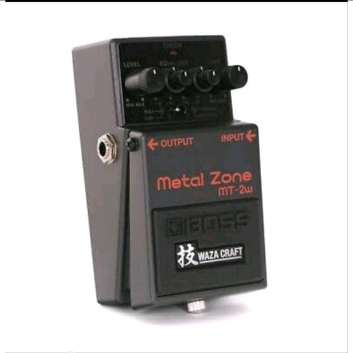 Boss MT2W Waza Craft Metal Zone Distortion Pedal MT2W pedal efek gitar listrik