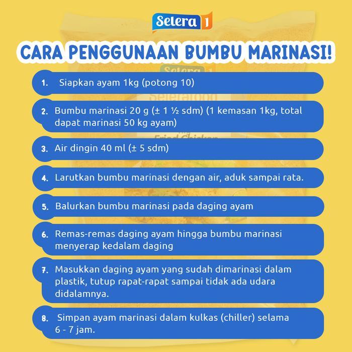 BUMBU MARINASI SELERAFOOD, 1000G