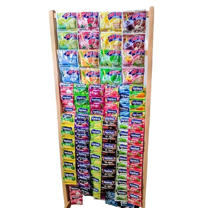 rak kopi rak renceng warung rak gantungan multifungsi