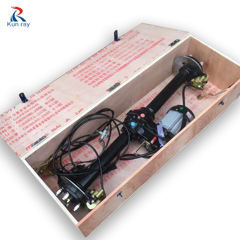 Rear Axle Motor for Electric Tricycle, High Power DC, Separate Differential Brushless Motor, 90cm,