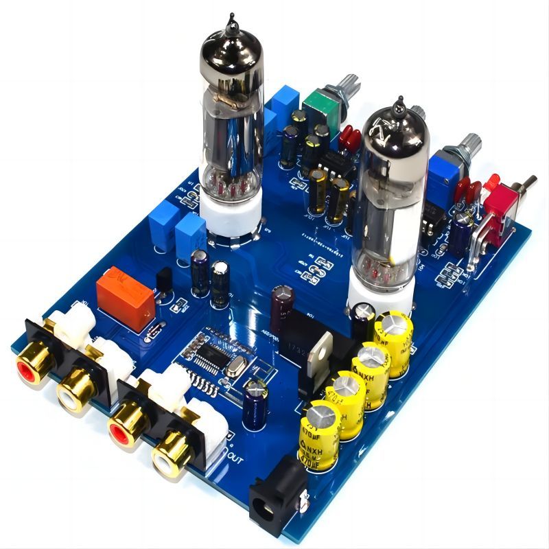 6J5 Vacuum Tube Amplifier Board 5.0 Bluetooth Vacuum Tube Preamplifier Board for Home Theater