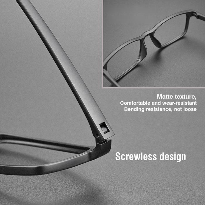 Kacamata Frame TR 90 Lensa Normal / TR90 Glasses