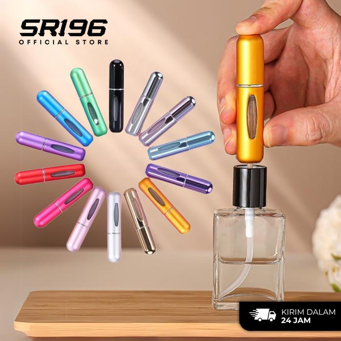 BOTOL REFILL PARFUM MINI PORTABLE 5 ML BOTOL PENYIMPANAN ISI ULANG PARFUM KECIL GLASS