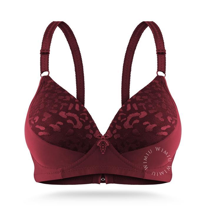 Sorella - X Mama Gigi Paket 4 Pcs Bra Wanita Bh Wanita Tanpa Kawat Busa Motif 001370