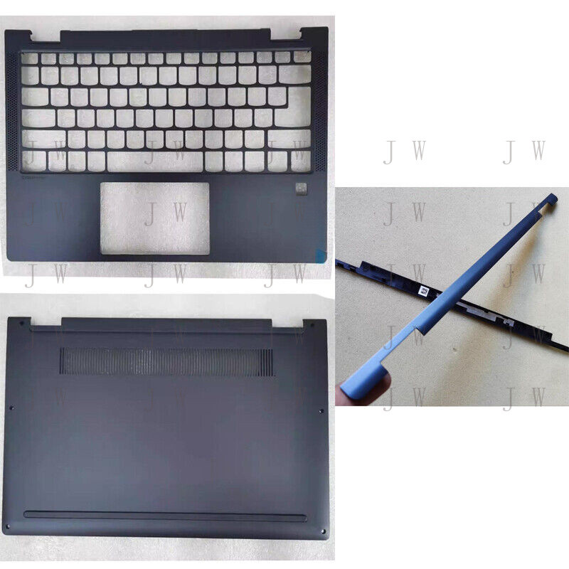 DDW Palmrest Case Bottom Case Cover Hinge Cover for Lenovo YOGA 6-13ALC6 ARE Blue