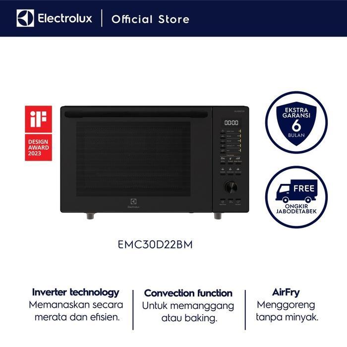 Electrolux Microwave oven 30 Liter - Inverter - Multifunction - Convection-  Grill - Steam &  Airfry
