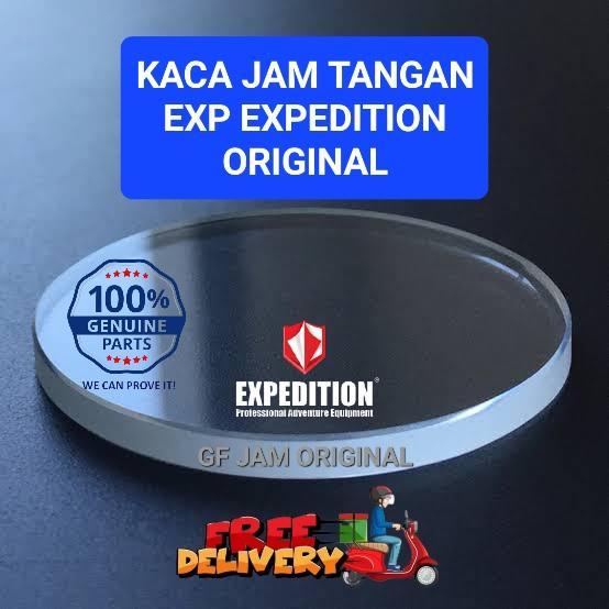 Ready KACA JAM TANGAN EXP EXPEDITION ORIGINAL E3001 E3002 E3005 E3006 E3007