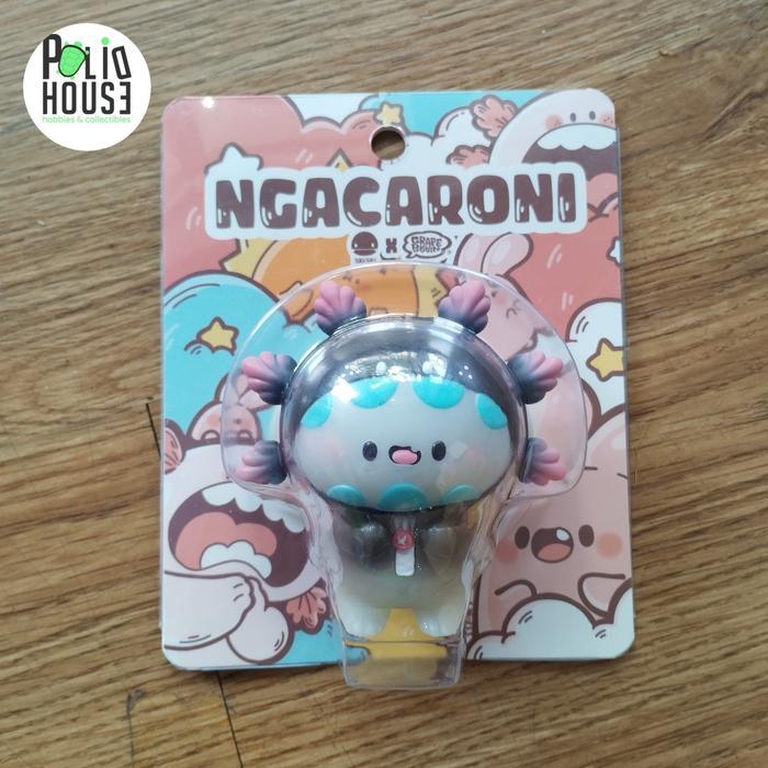 Ready ngaew Ngaew x Grape brain Ngacaroni Sapphire sofubi