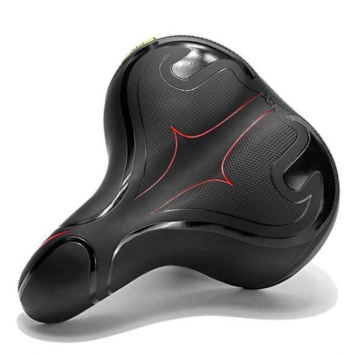 Jok Sepeda Sadel Bmx Lipat Mtb Saddle Motif Garis Tebal Empuk Dewasa