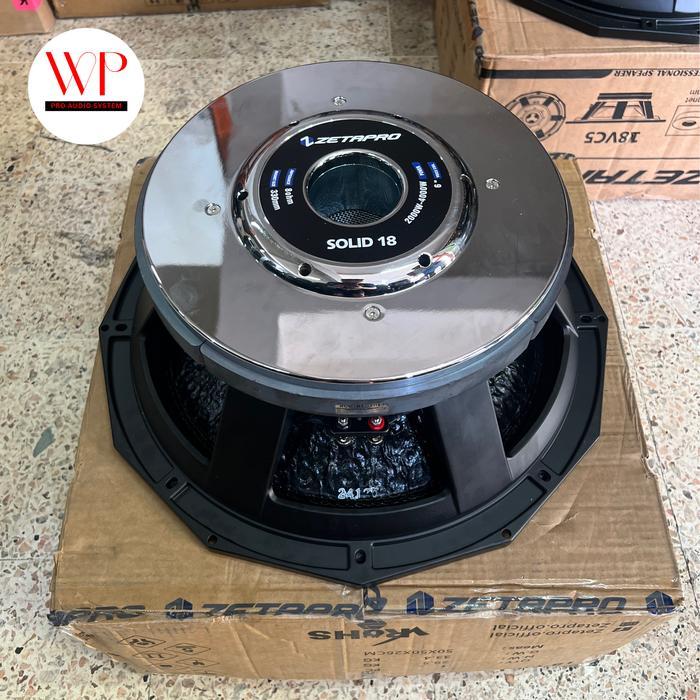 Speaker Komponen Zetapro Solid 18 VC 6