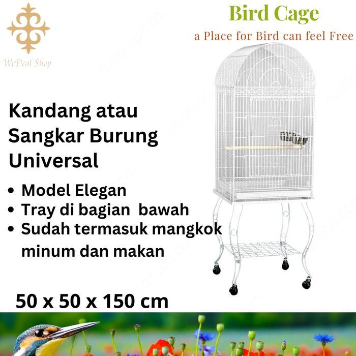 Sangkar burung lovebird kenari pleci kandang kurungan murai perkutut ukuran besar