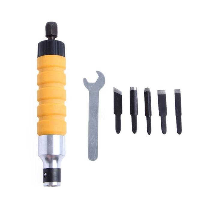 Alat Ukir Kayu Elektrik Set Pahat Chisel Wood Carving