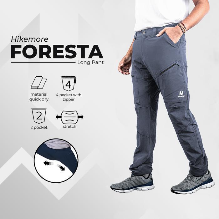 Eiger - Celana Panjang Pria Quickdry Foresta Original