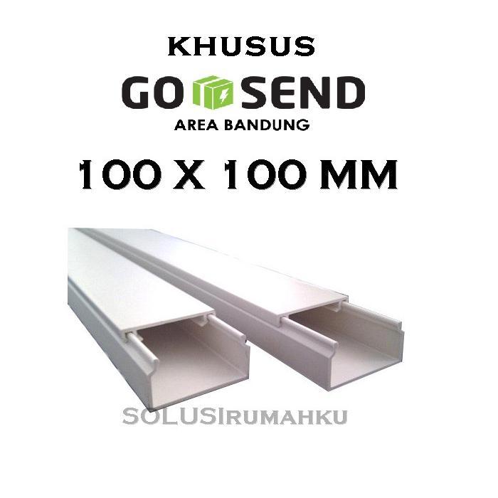 TERBARU Kabel Dak 100 x 100 mm / Ducting Cable PVC Pelindung Protektor