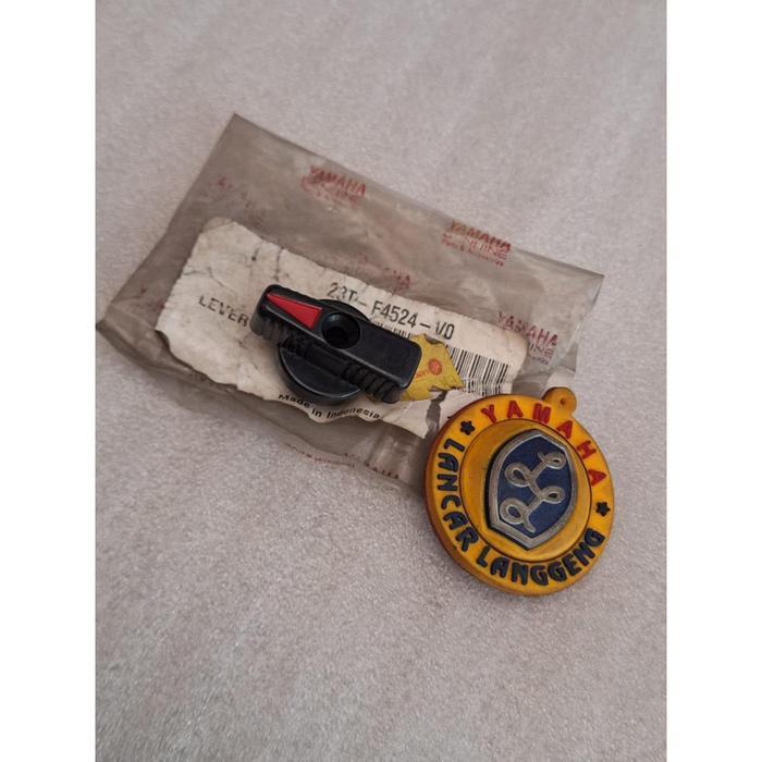 LEVER COCK / TUAS / KNOP KRAN BENSIN YAMAHA V75 / V80 ORIGINAL YGP 23T-F4524-V0