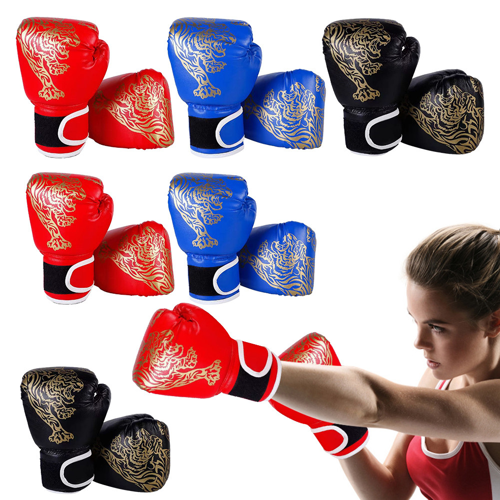 Boxing Gloves Breathable Kickboxing Gloves Comfortable Professional Boxing Gloves Punching Training