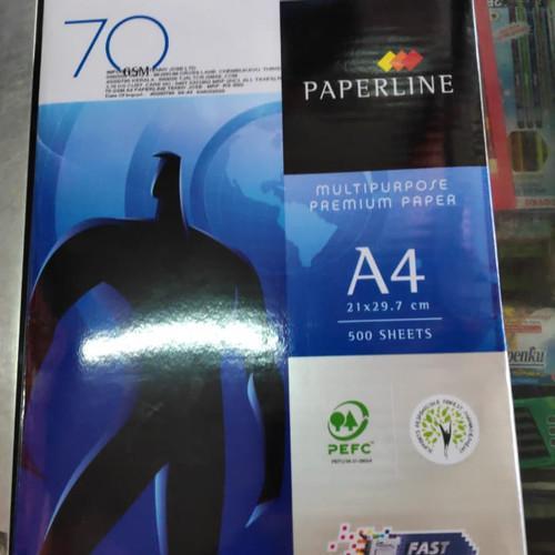 KERTAS A4 70 GRAM PAPERLINE HVS PUTIH
