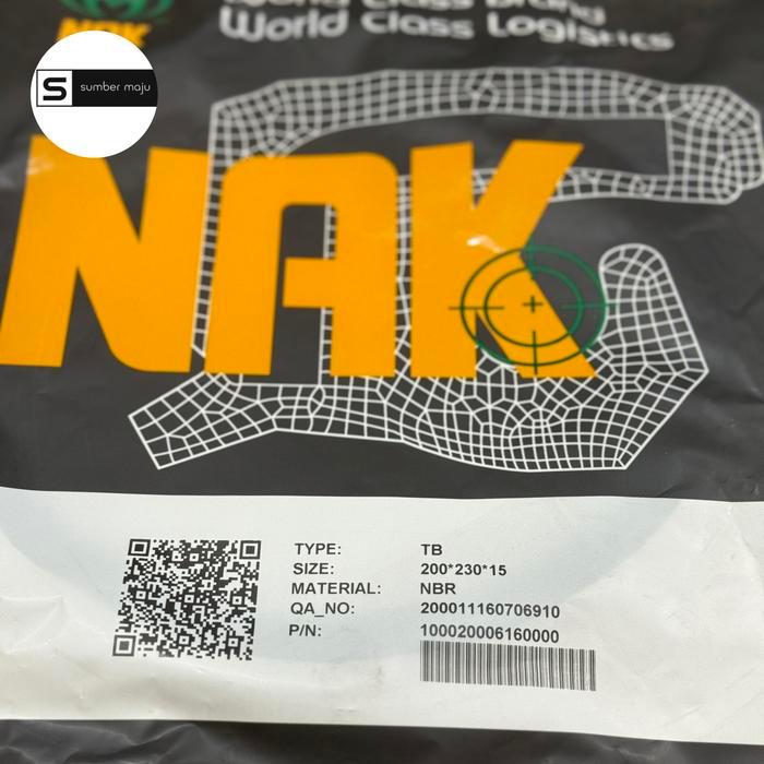 Oil Seal Tb 200X230X15 Tb 200 230 15 Nbr Tb 200*230*15 Nbr