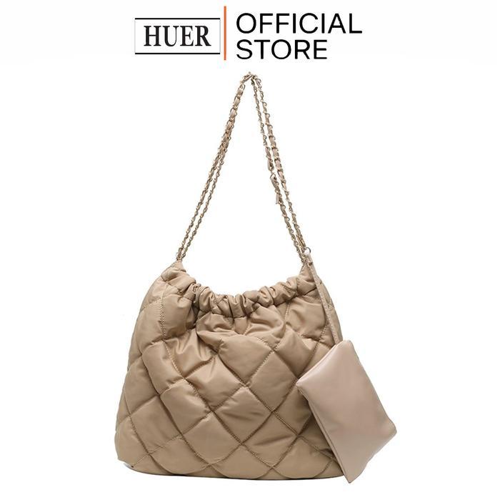 ORIGINAL London Berry HUER ~ Tas Wanita Tessera Quilted Shoulder Bag 9536-488 READY STOCK