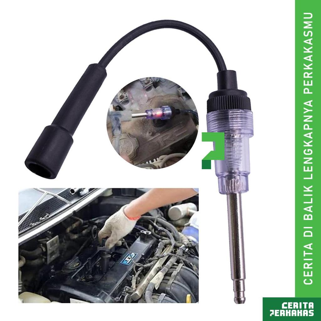 CP Cek Alat Busi AJ64 / Ignition Spark Tester Indikator Penguji Tes / Pengapian Geartronic / Uji Mob