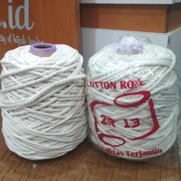 Best Tali macrame kualitas super katun cotton rope 4mm 5mm