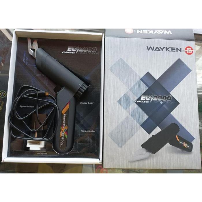 Gunting Kain Elektrik WAYKEN EC2000 / Gunting Listrik Portable