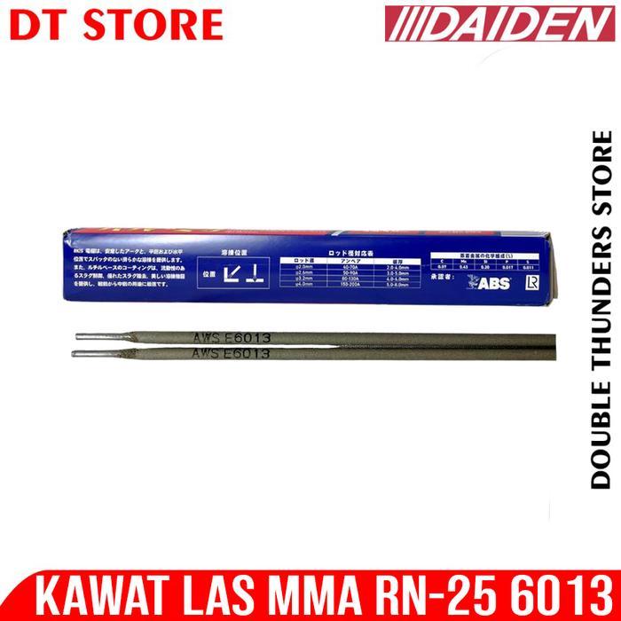 Daiden Kawat Las Listrik Kawat Las Elektroda 3,2MM X 350MM 5KG AWS E6013 Welding Electrodes RN-25
