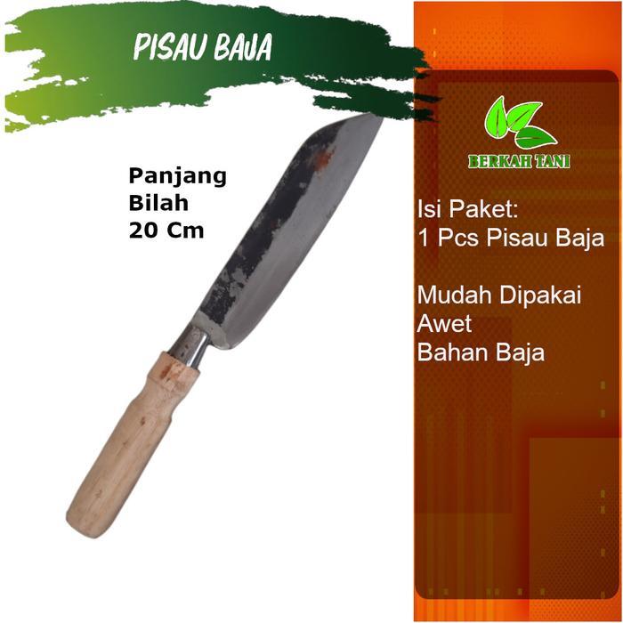 Pisau Dapur Pisau Daging Panjang Bilah 20 Cm