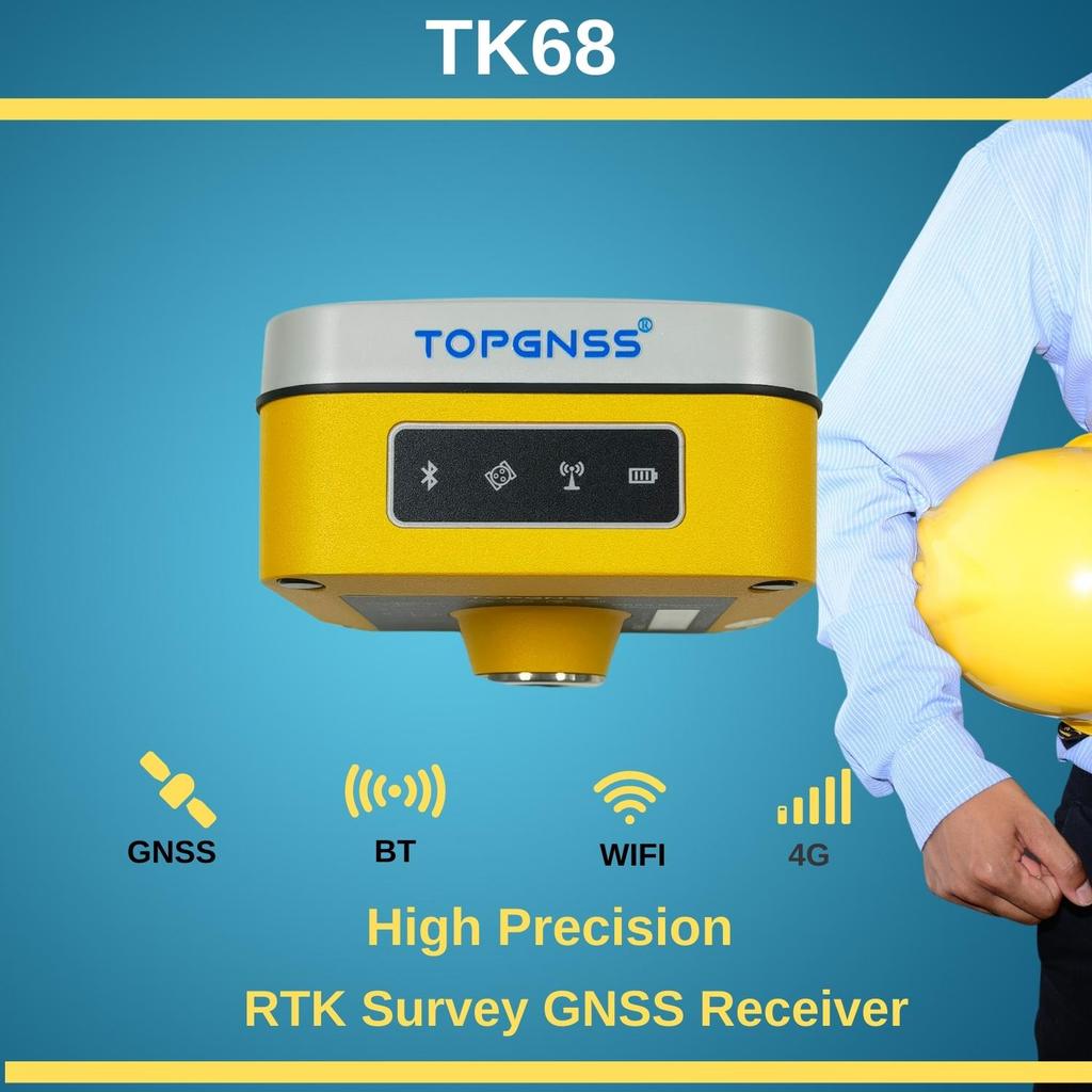 BESTPRICE New Small Survey RTK GNSS Receiver,  rtk gnss base and rover rtk ntrip gnss, Mapping RTK G