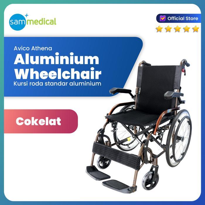 Ready Avico Kursi Roda Travelling / Kursi Roda Berpergian / Kursi Roda Ringan / Kursi Roda Travel