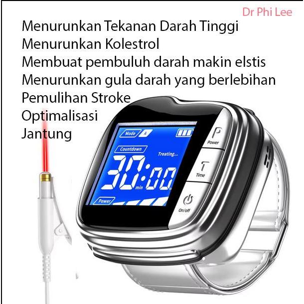 Ready Jam Laser Terapi Darah & Jantung 10 Mata Laser Dr Phi Lee