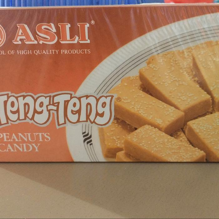 A1 asli /teng teng/ peanuts candy)asli pematang Siantar
