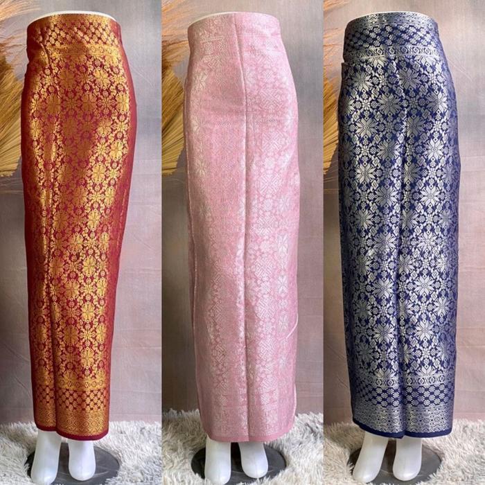 Rok lilit songket mewah / Rok setelan kebaya / Rok Songket Wanita