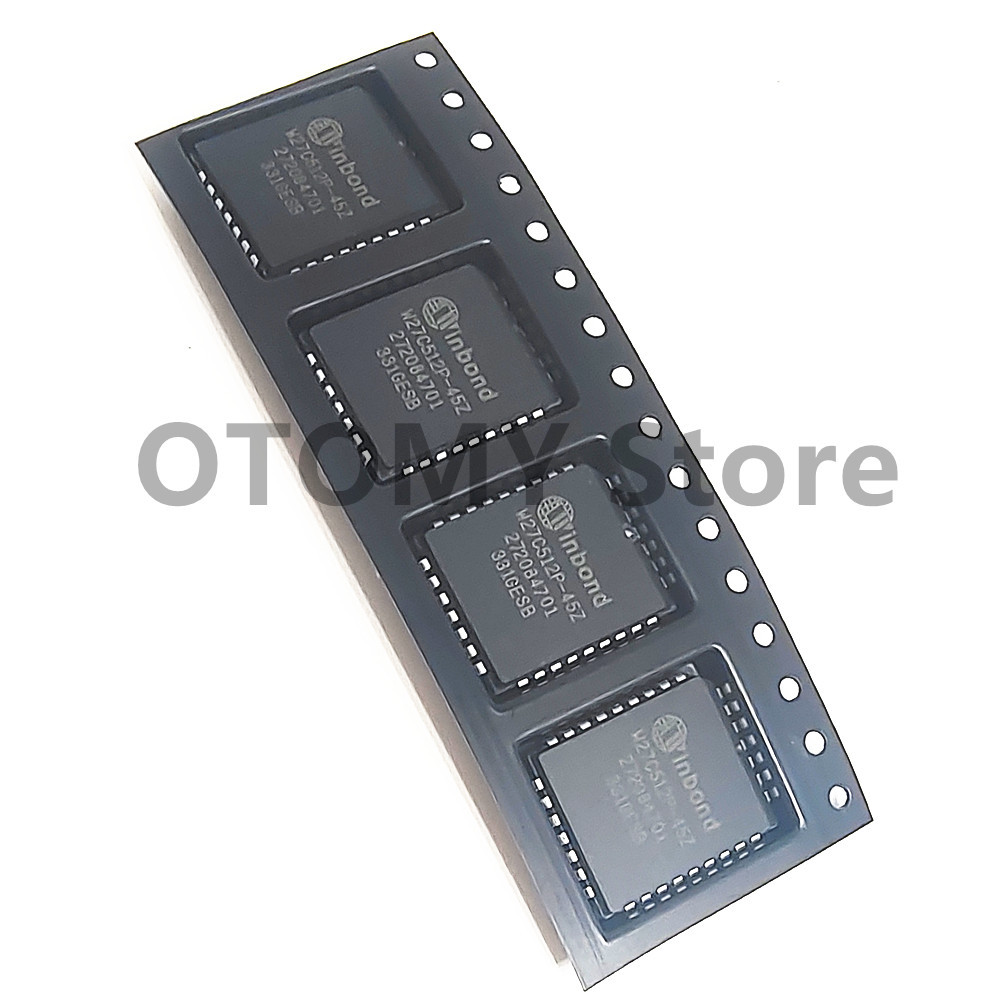 5PCS 100% NEW W27C512P-45Z W27C512P W27C512 PLCC-32 Chipset