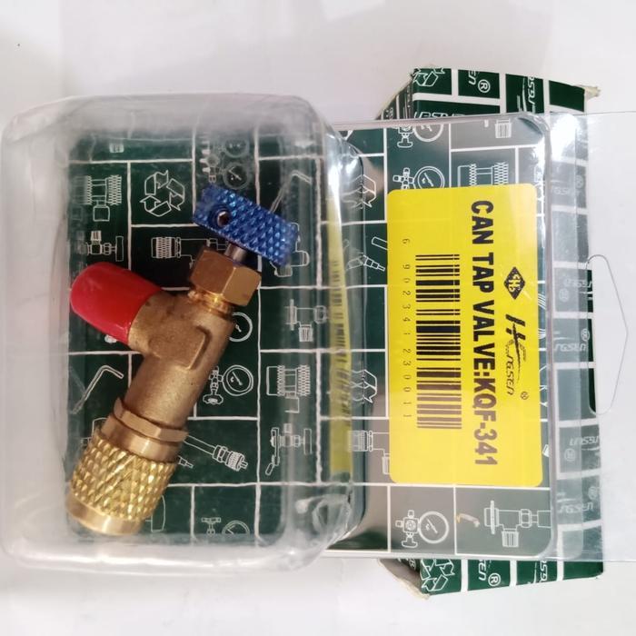 Kran Model Putar Utk R22 Nepel Adapter Can Tap Valve Kqf 341