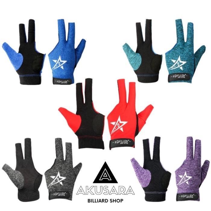 ASLI Konllen Glove Sarung Tangan Billiard GLOVE READY STOCK